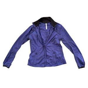 Lululemon Run Essential Jacket Size 10 Purple Windbreaker Lightweight Running